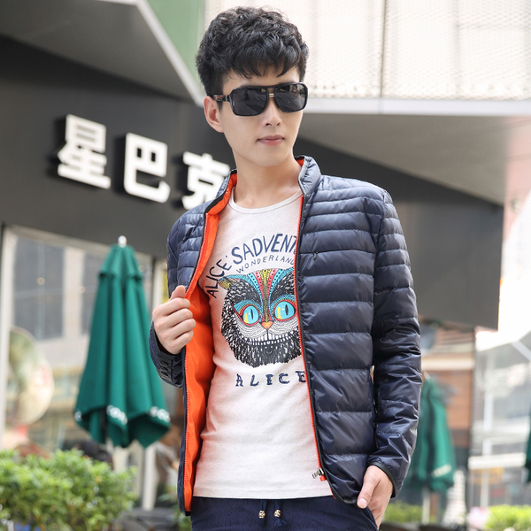 热销以纯 轻薄修身_易购客 压缩外套 学生春秋