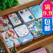复古迷你马口铁盒 首饰礼品卡片小铁盒 创意卡通铁质收纳盒