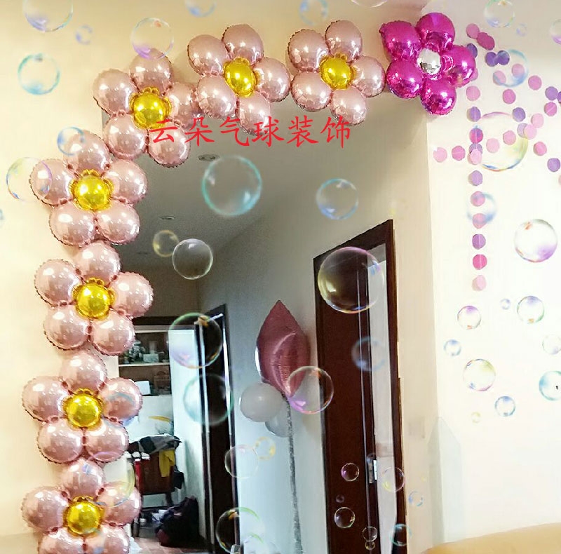 正品[生日气球布置]生日气球布置图片评测 简单