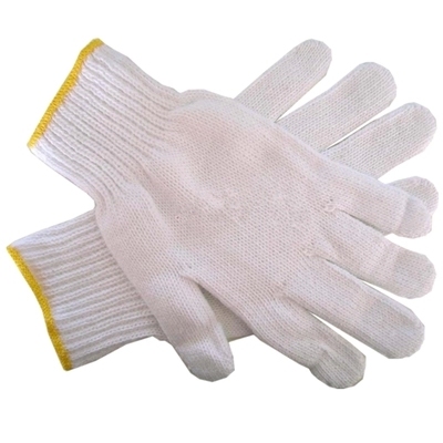 热销施工保护 白色手套 劳动保护手套刷油漆耐