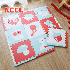 儿童益智拼图爬行垫