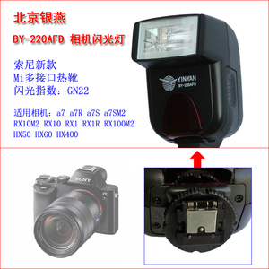 【图】北京银燕TTL自动测光小型闪光灯索尼A