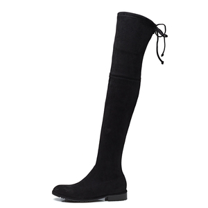 秋冬厚底坡跟长筒女靴