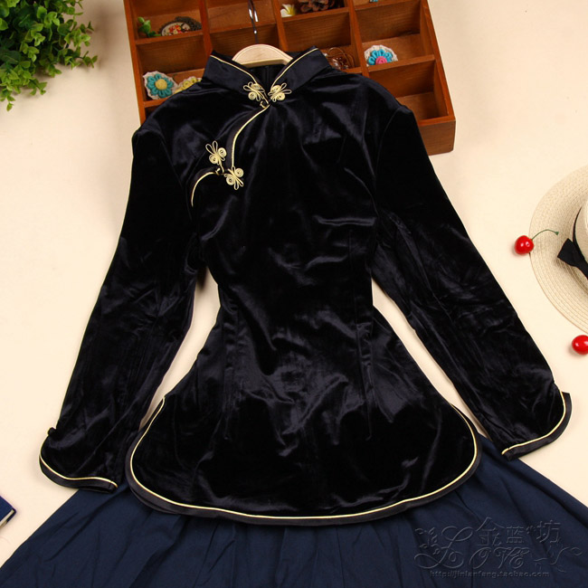 正品[中式旗袍上衣]中式旗袍上衣裁剪图评测 旗