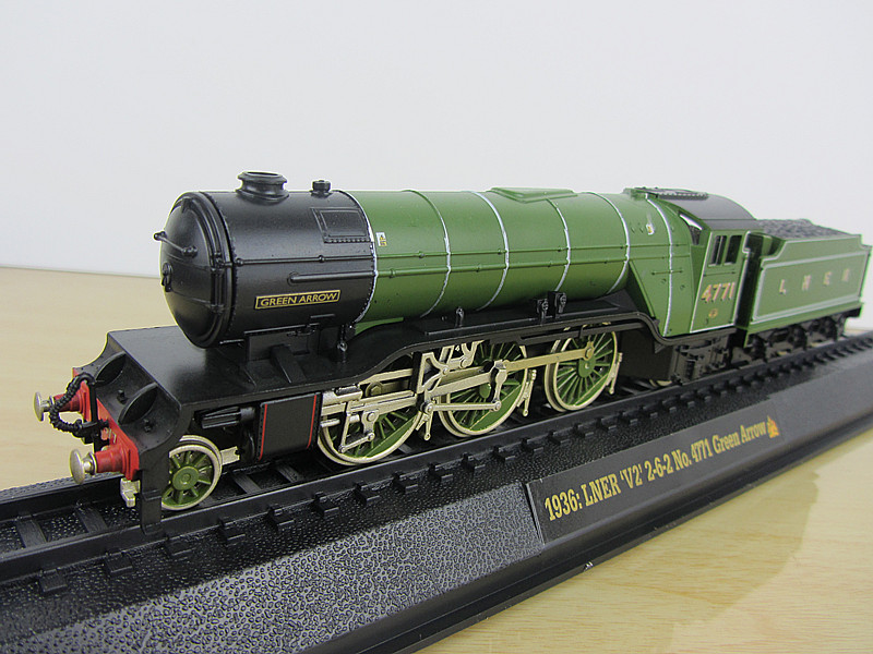 amer 1936 lner v2 no.4771内燃蒸汽火车 经典复古火车模型 1:76