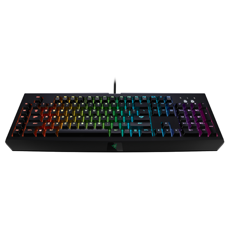 razer雷蛇 blackwidow chroma 黑寡妇蜘蛛型号幻彩rgb