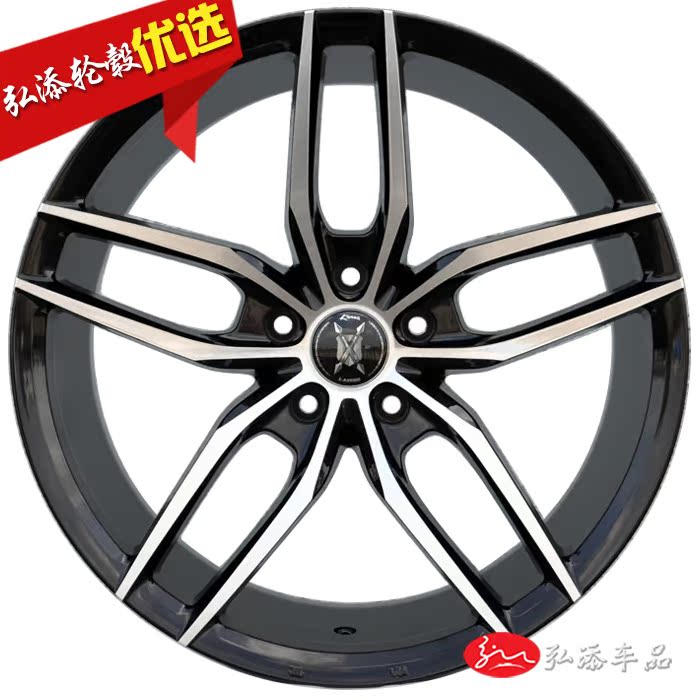 弘添沃尔沃s60捷豹xf奥迪a4 a6l锐志皇冠宝马3系君威19寸改装轮毂