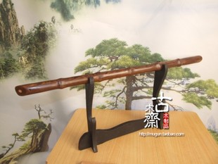 鸡翅木短棍 竹节棍 防身木棍 武器 健身棍棒 魔杖 实战硬木