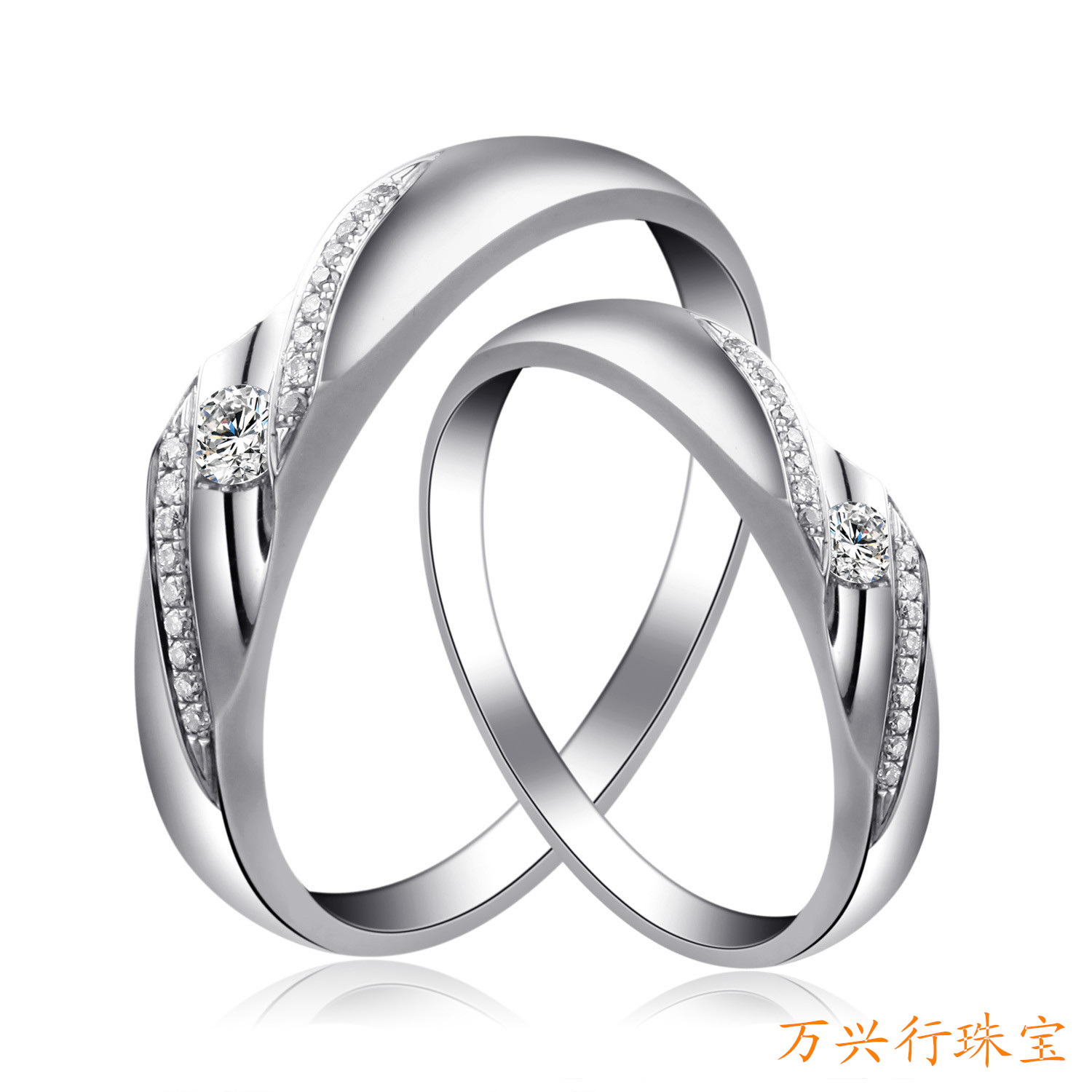 正品[结婚 戒指 白金]白金结婚戒指价格评测 92