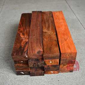 老挝大红酸枝木料 珠子料 规整料,红木镇纸料小方料30*5*2.5cm