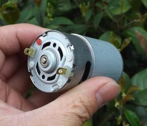 550直流电机 DC12V大功率高速马达 DIY电动工