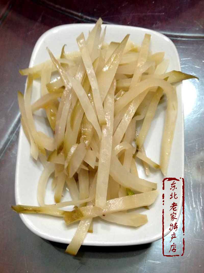 东北撇了疙瘩咸菜 苤蓝大头菜 撇了丝 下饭菜开胃菜500克2份包邮