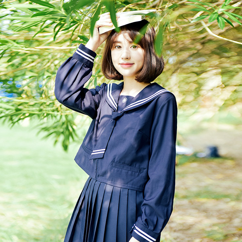 ponypoby|jk制服毛衣外套 日本学院风校服班服纯棉v领开衫针织衫