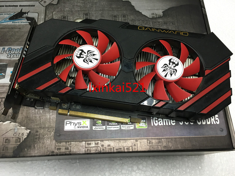 耕升gtx750ti 2g d5 关羽版电 dp hdmi 游戏独立显卡 支持4k