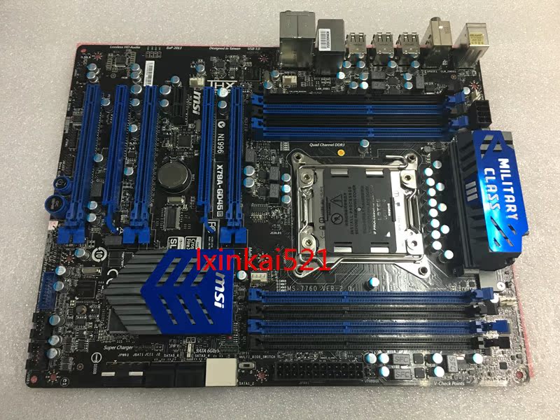 msi/微星 x79a-gd45(8d) x79 2011超频主板 支持i7 4820k e5 2670