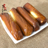 包邮 五香干豆腐东北特产120克素鸡豆腐烤素香肠 拍8个东北干豆腐卷