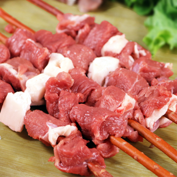 新疆红柳羊肉串大串户外烧烤食材半成品烤串材料烤肉2斤