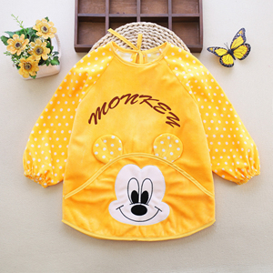 秋冬儿童纯棉围兜护衣