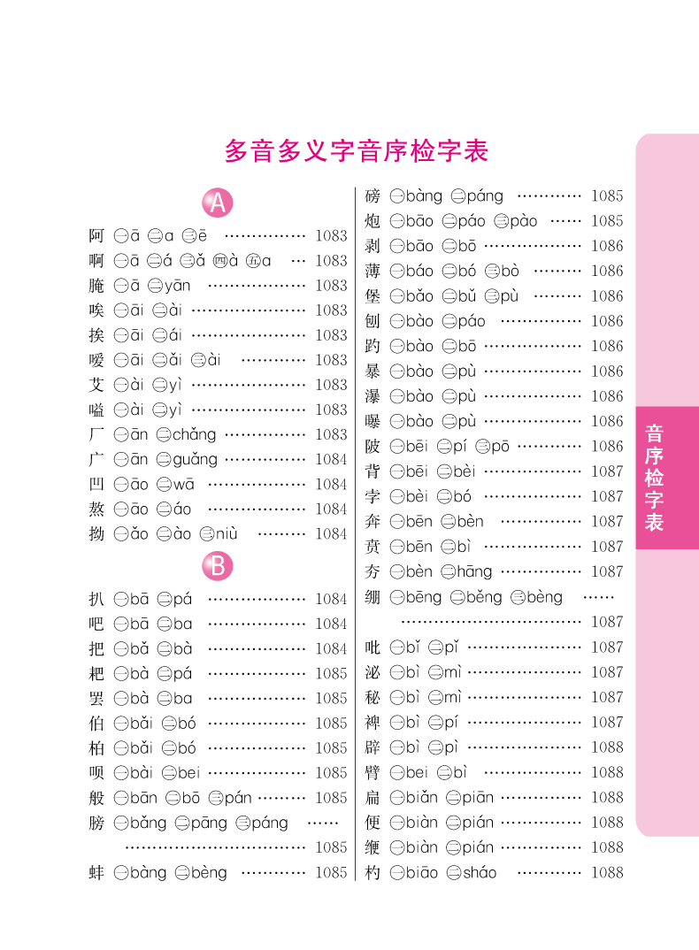 新课标同义词近义词反义词组词造句多音多义字词典 64开平装双色 小