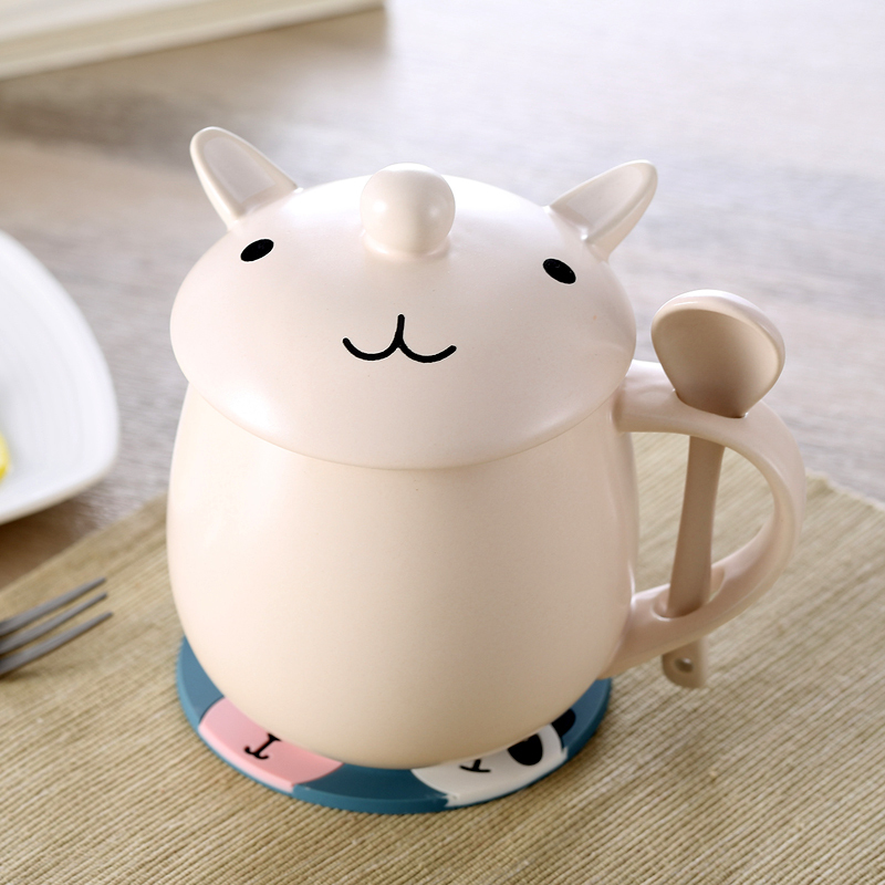 创意马克杯陶瓷杯带盖勺可爱卡通杯子水杯茶杯咖啡杯情侣杯包邮怎么样,快乐之朱家居专营店好吗, 宜购网"创意马克杯陶瓷杯带盖勺可爱卡通杯子水杯茶杯咖啡杯情侣杯包邮"由淘宝商家"快乐之朱家居专营店"提供,淘宝价150.00元。宜购网通过严格筛选,为您提供优质、正品商品,商家已通过淘宝店铺实名认证并加入《消费者保障服务协议》,请放心购买。
