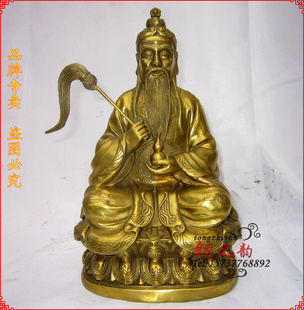 铜之韵太上老君铜像葫芦老君像铜器工艺品风水用品道教用品神像