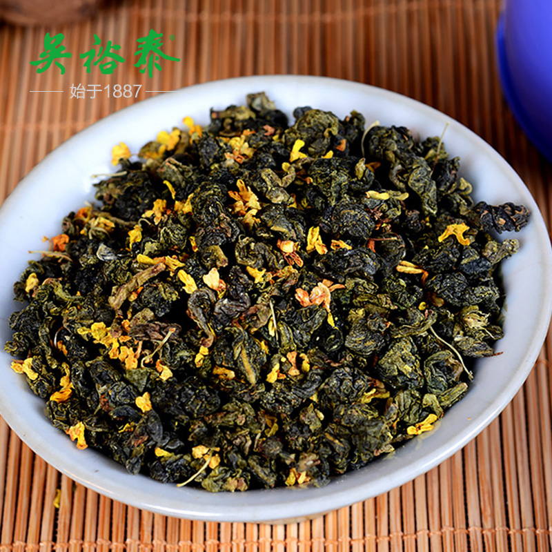 聚吴裕泰 乌龙茶新茶桂花乌龙茶 茶叶60g/罐