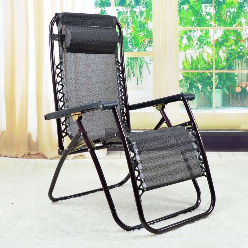 躺椅折叠午休夏季夏凉户外特斯林布椅陪护椅休闲调节睡椅懒人椅子
