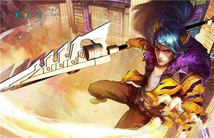 唯你游 王者荣耀韩信cosplay 韩信街头霸王cosplay