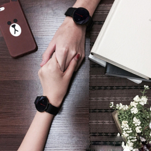 北欧风情侣手表一对 