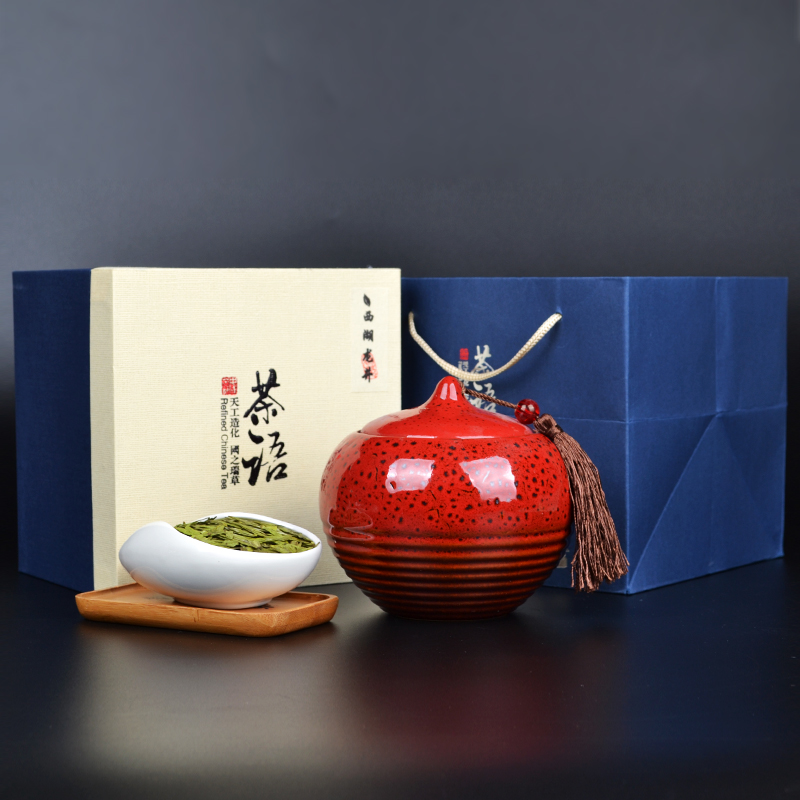 2016新茶西湖龙井礼盒装 正宗明前特级绿茶 高山茶叶送礼礼品包邮