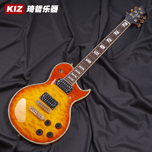 aria pe-royale 豪华lp琴型 电吉他 桃花心木琴身 絮状枫木贴面