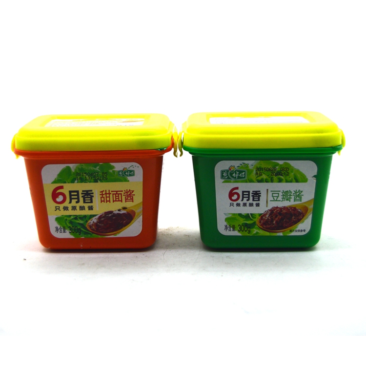 6盒包邮 欣和葱伴侣六月香豆瓣酱300g 东北大酱蘸酱黄豆酱 拌面酱