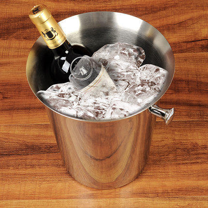 特价不锈钢加厚大号红酒冰桶 香槟桶 冰镇葡萄酒冰块桶吐酒桶酒具