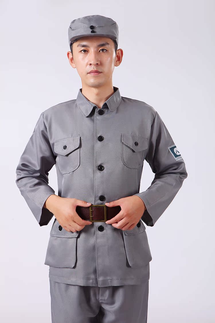 红军长征演出服套装成人八路军故事表演服舞台舞蹈抗战服装衣服