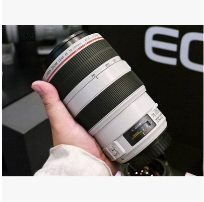 佳能ef 70-300mm f/4-5.6l is usm 镜头 70-300 l 胖白 单反