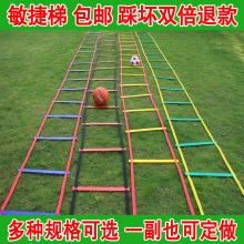篮球跆拳道训练器材脚步敏捷梯绳子绳梯梯子软梯足球训练器材装