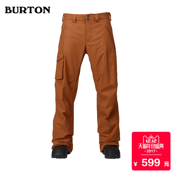 BURTON/伯顿 冬季新品DRYRIDE男款Covert 滑雪长裤冲锋裤131391
