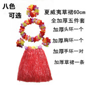 活动演出酒店KTV结婚恶搞 篝火晚会表演派对 成人60cm 草裙舞服装
