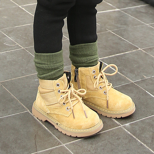 秋冬儿童复古马丁靴