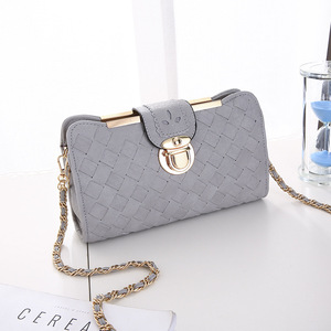 斜挎迷你链条包