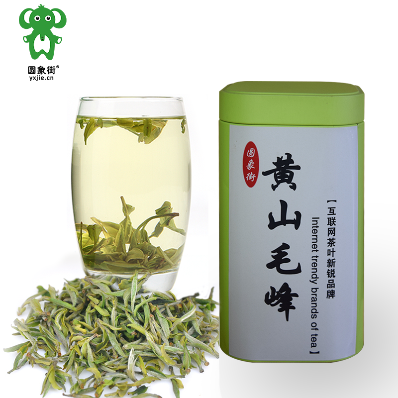 圆象街 黄山毛峰茶叶 2016新茶春茶明前手工正宗绿茶毛尖100g