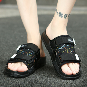 青年户外休闲潮凉拖鞋