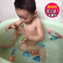 会游泳电动玩具鱼电子宠物鱼仿真神奇乐宝感应鱼戏水洗澡发光鱼