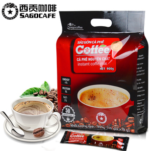 越南速溶咖啡粉即溶袋装50条装900g