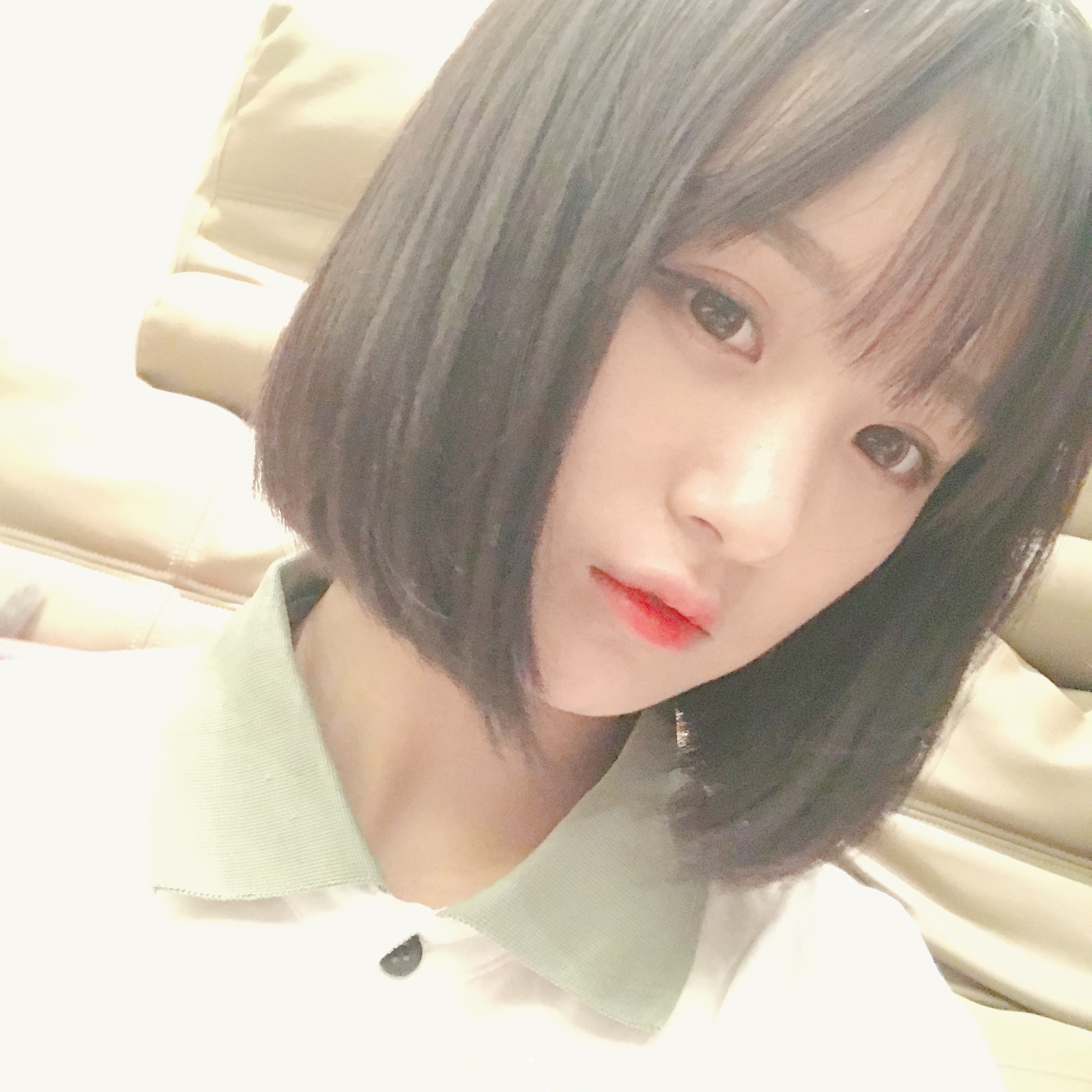 韩国网红假发女短发 bobo头 内扣自然逼真修脸圆脸空气刘海波波头