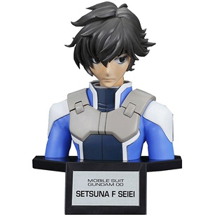 万代高达 bust figure-rise 人物胸像 刹那.f.清英 头像模型 半身