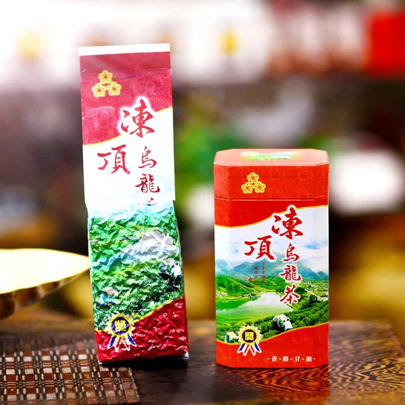 冻顶乌龙茶罐装300克清香型茶叶台湾高山乌龙茶有机新茶原装正品