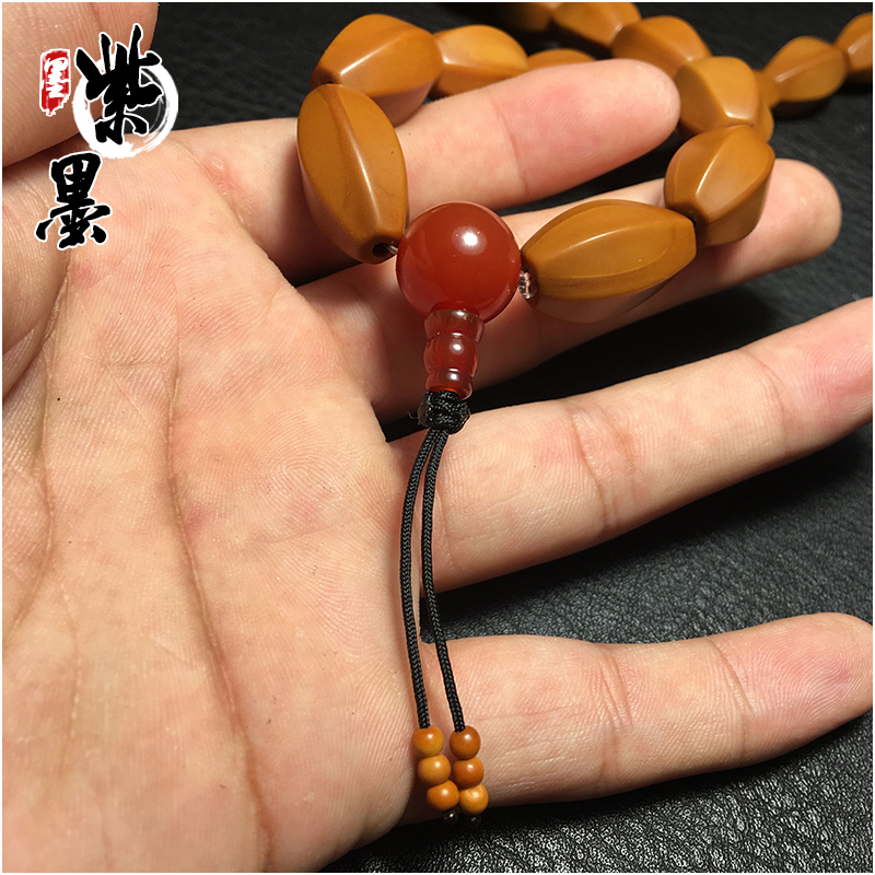 橄榄核橄榄胡雕刻六棱素核手串长串单核单籽单粒单子手工雕文玩男