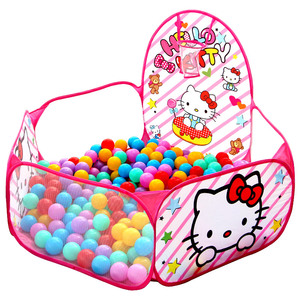 【天天特价】海洋球池儿童帐篷游戏屋投篮卡通