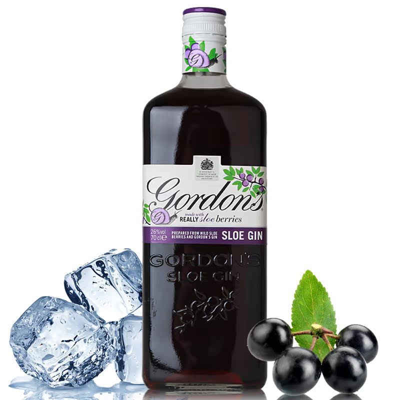 英国进口洋酒 gordons gin 哥顿黑刺李金酒杜松子酒鸡尾酒基酒